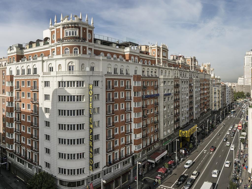 Emperador Hotel Madrid Exterior foto